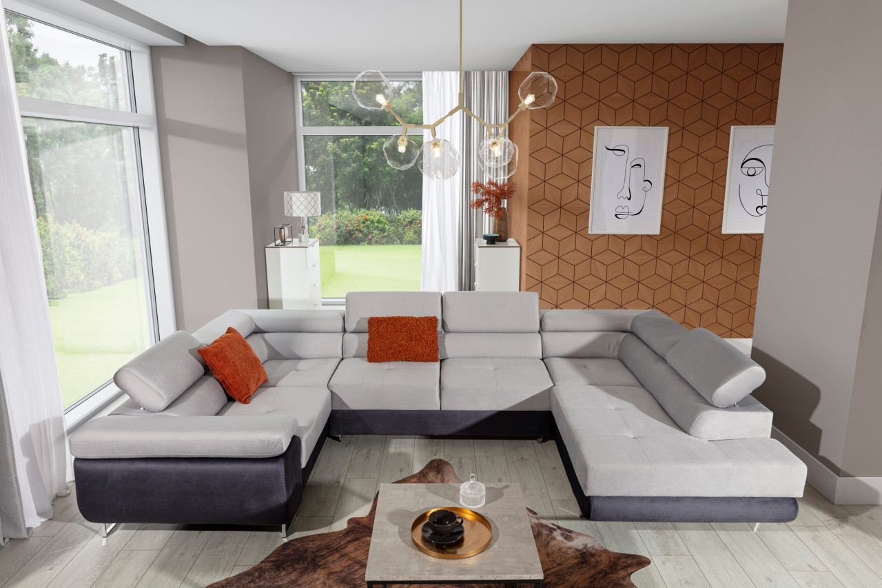 Poze Coltar living extensibil Letto – L340 x l202 x h90 cm