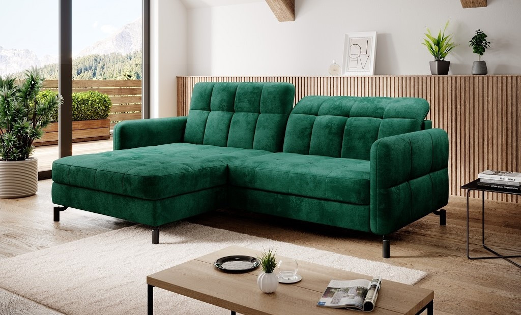 Poze Coltar living extensibil Lorelle – L225 x l160 x h105 cm
