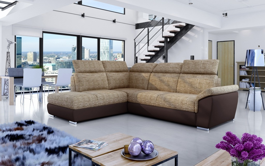 Poze Coltar living extensibil Loreto – L260 x l210 x h102 cm