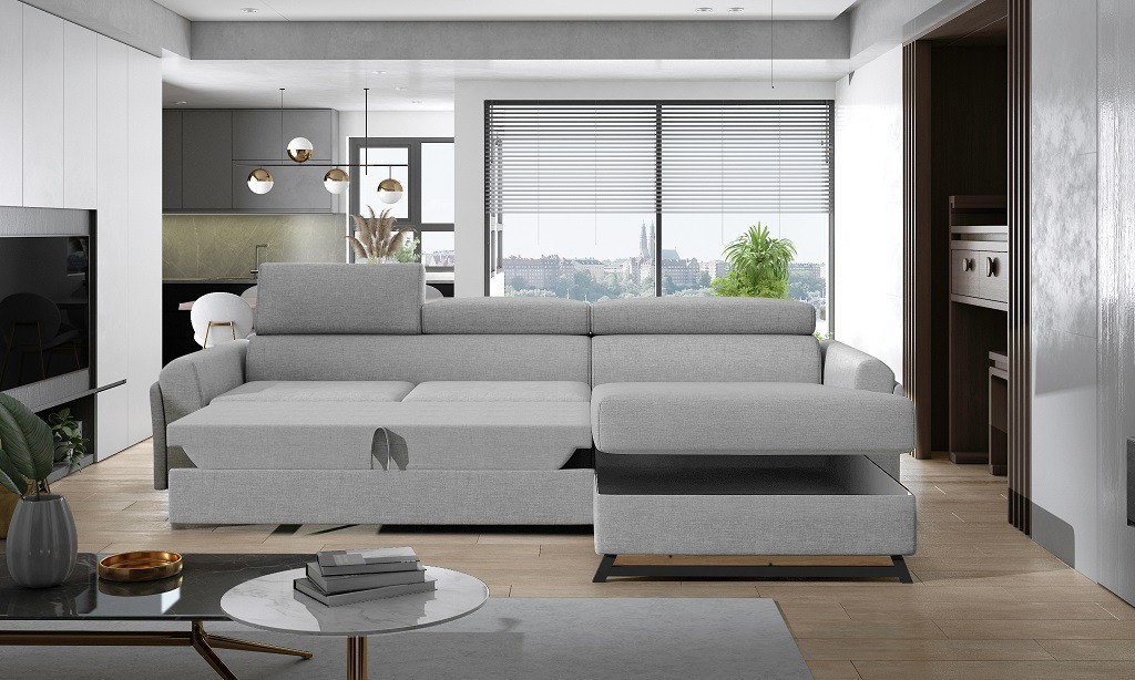 Poze Coltar living extensibil Mariall – L300 x l190 x h98 cm