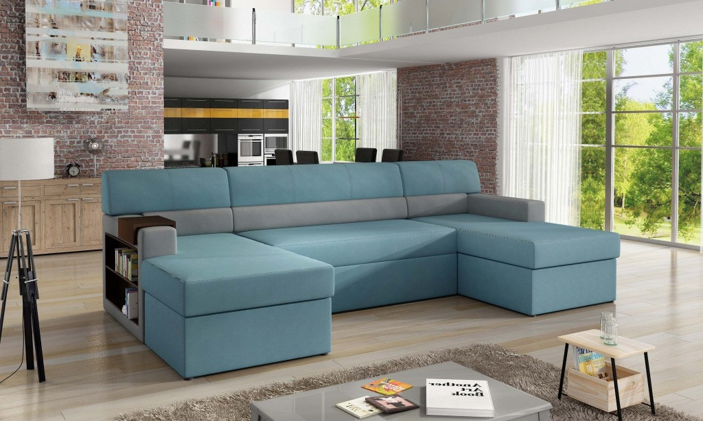 Poze Coltar living extensibil Markos – L310 x l159 x h90 cm