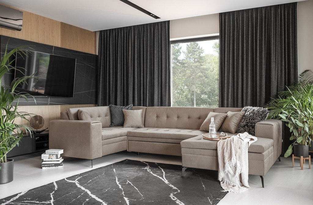 Poze Coltar living extensibil Montez – L340 x l180 x h93 cm