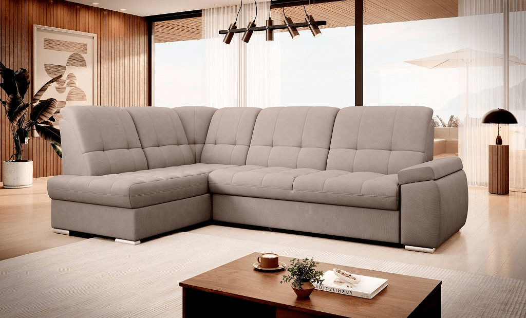 Poze Coltar living extensibil Sado – L272 x l192 x h95