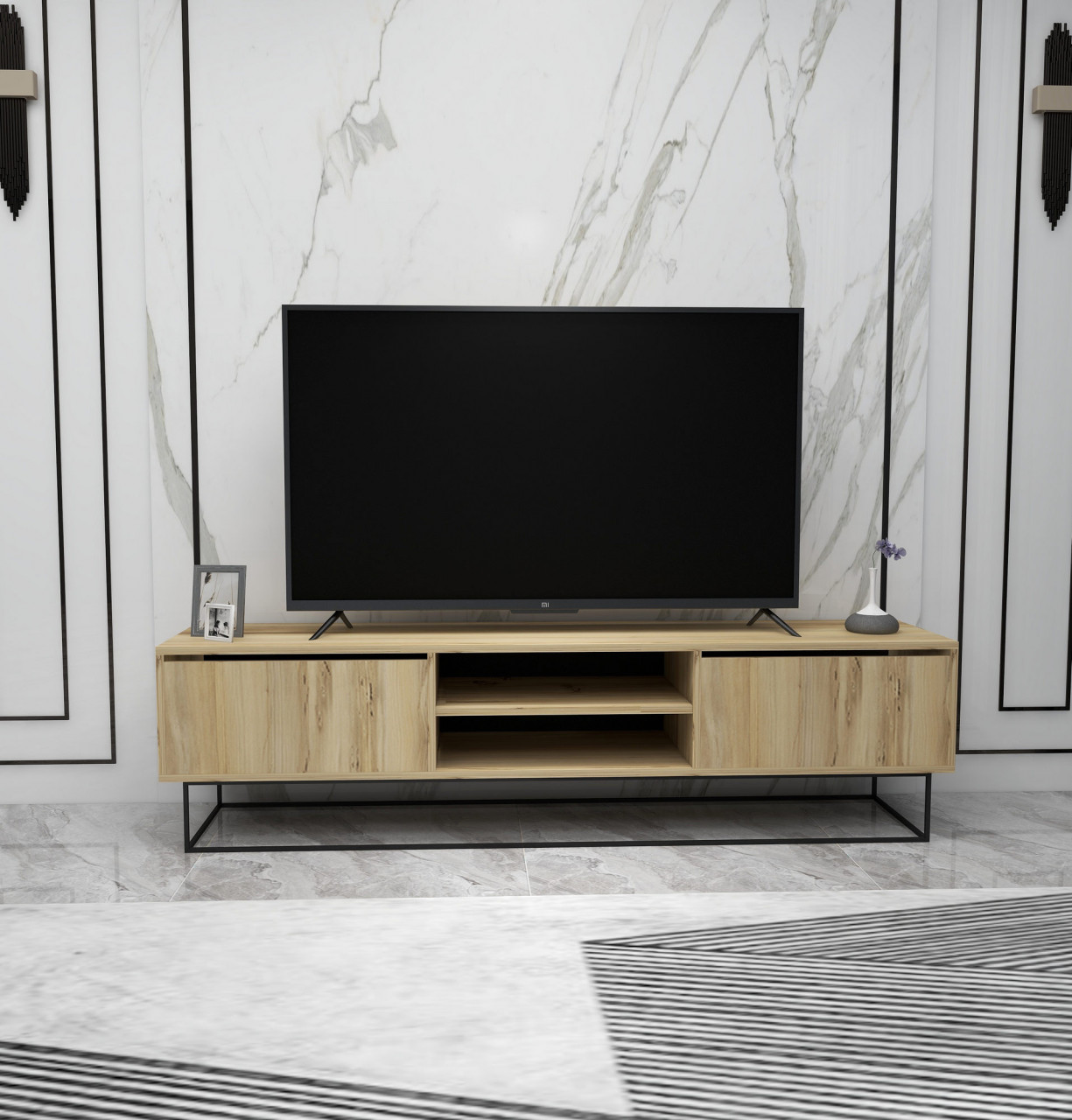 Poze Comoda TV Escape 180 natur / negru