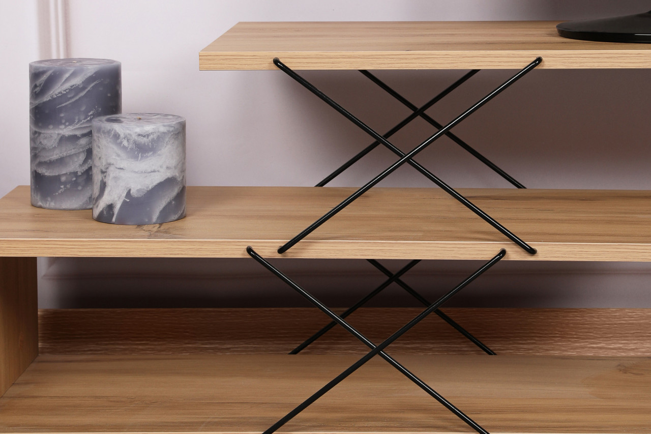 Poze Comoda TV Zigzag stejar