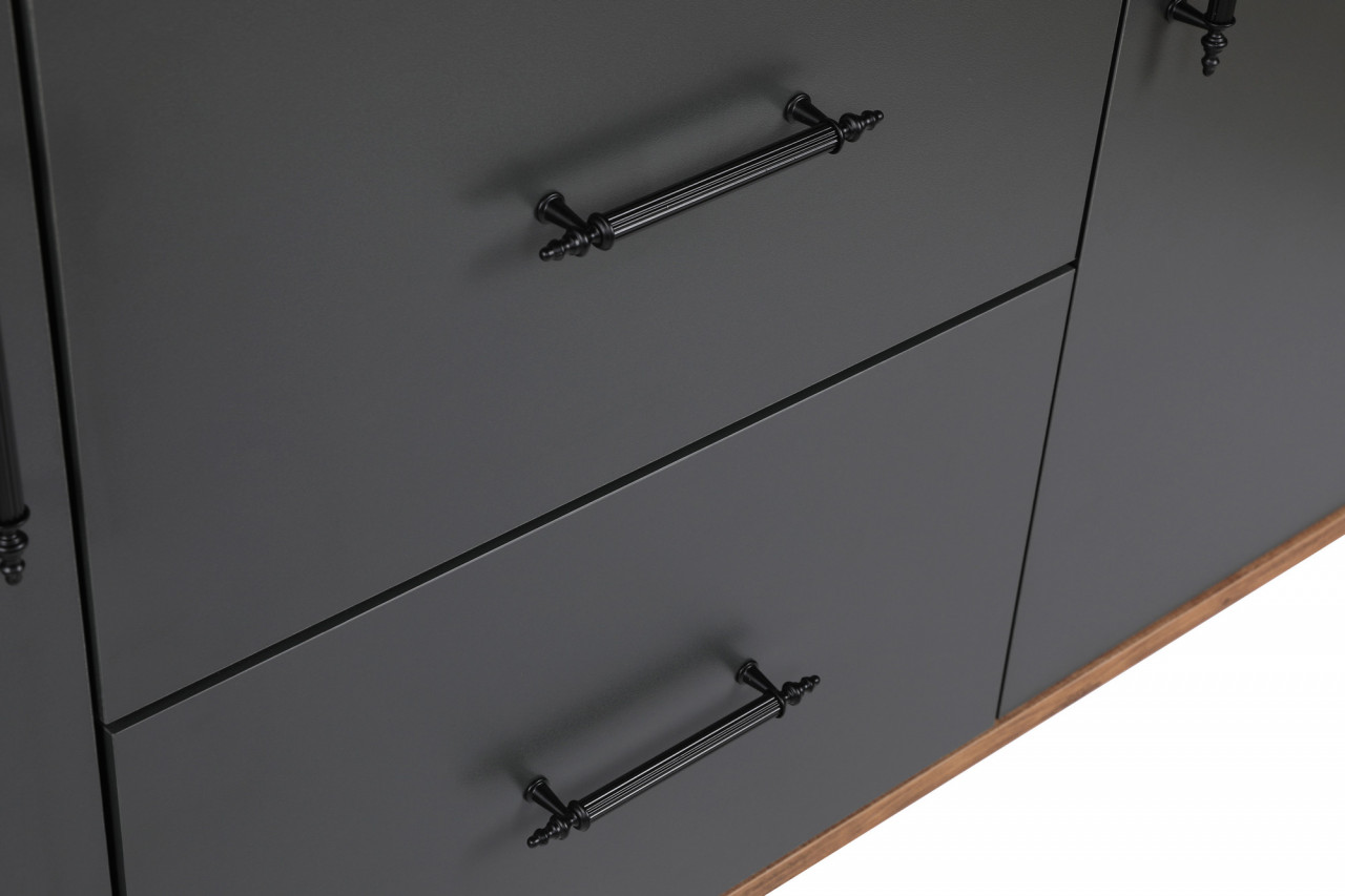 Poze Consola Cordoba din lemn cu sertare - L160 cm - H77 cm