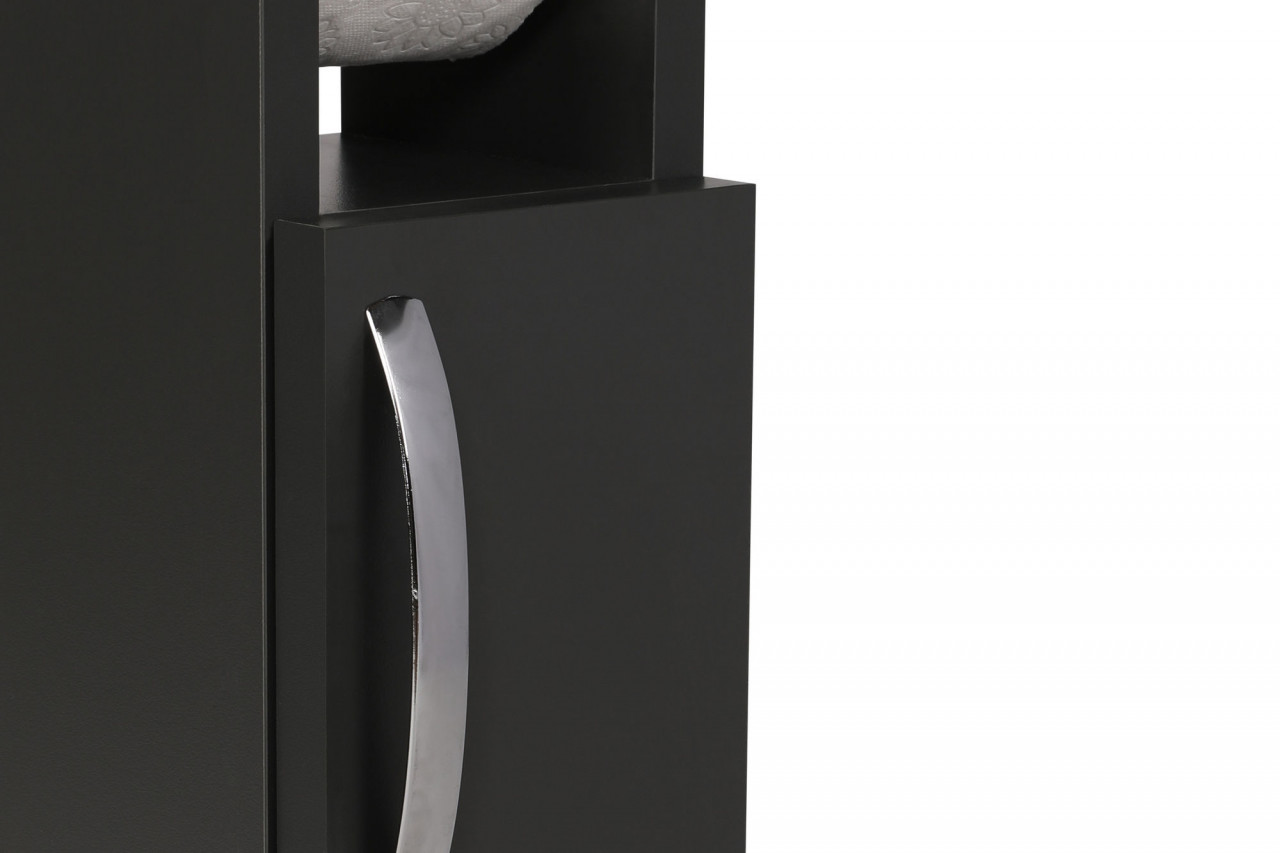 Poze Dulap MDF de baie Star antracit L15 cm - H65 cm