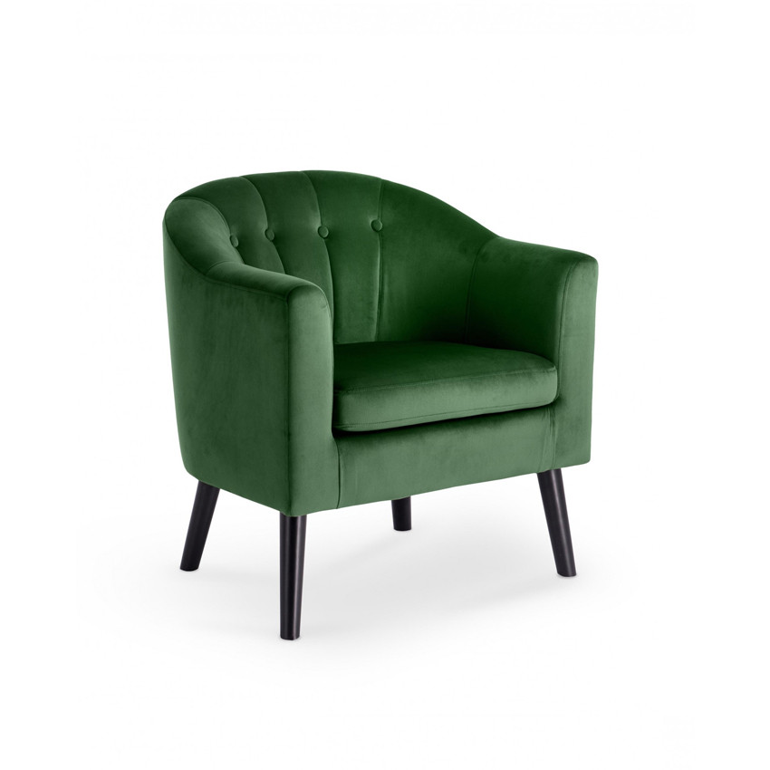 Poze Fotoliu catifea Marshal verde - H 75 cm