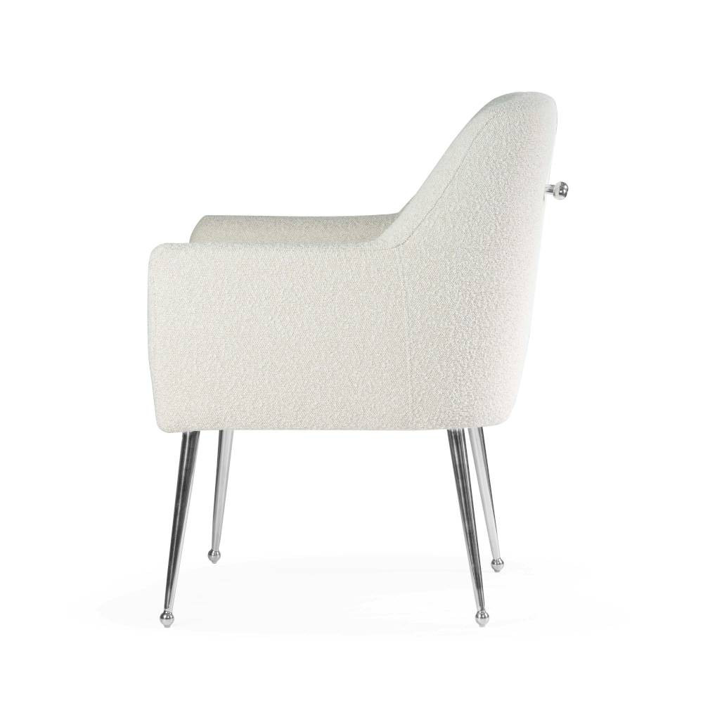 Poze Fotoliu tapitat Amadeus silver – H90 cm
