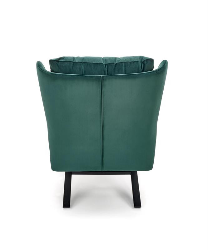 Poze Fotoliu Victus velvet verde - H85 cm