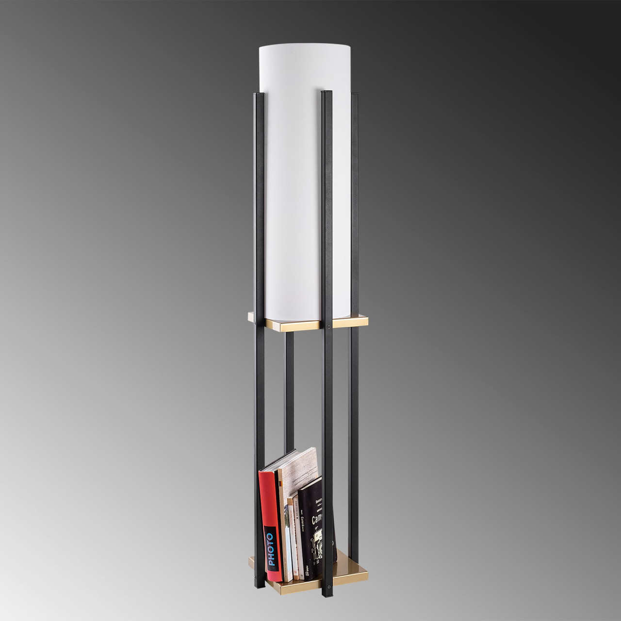 Poze Lampadar 7129 negru/auriu