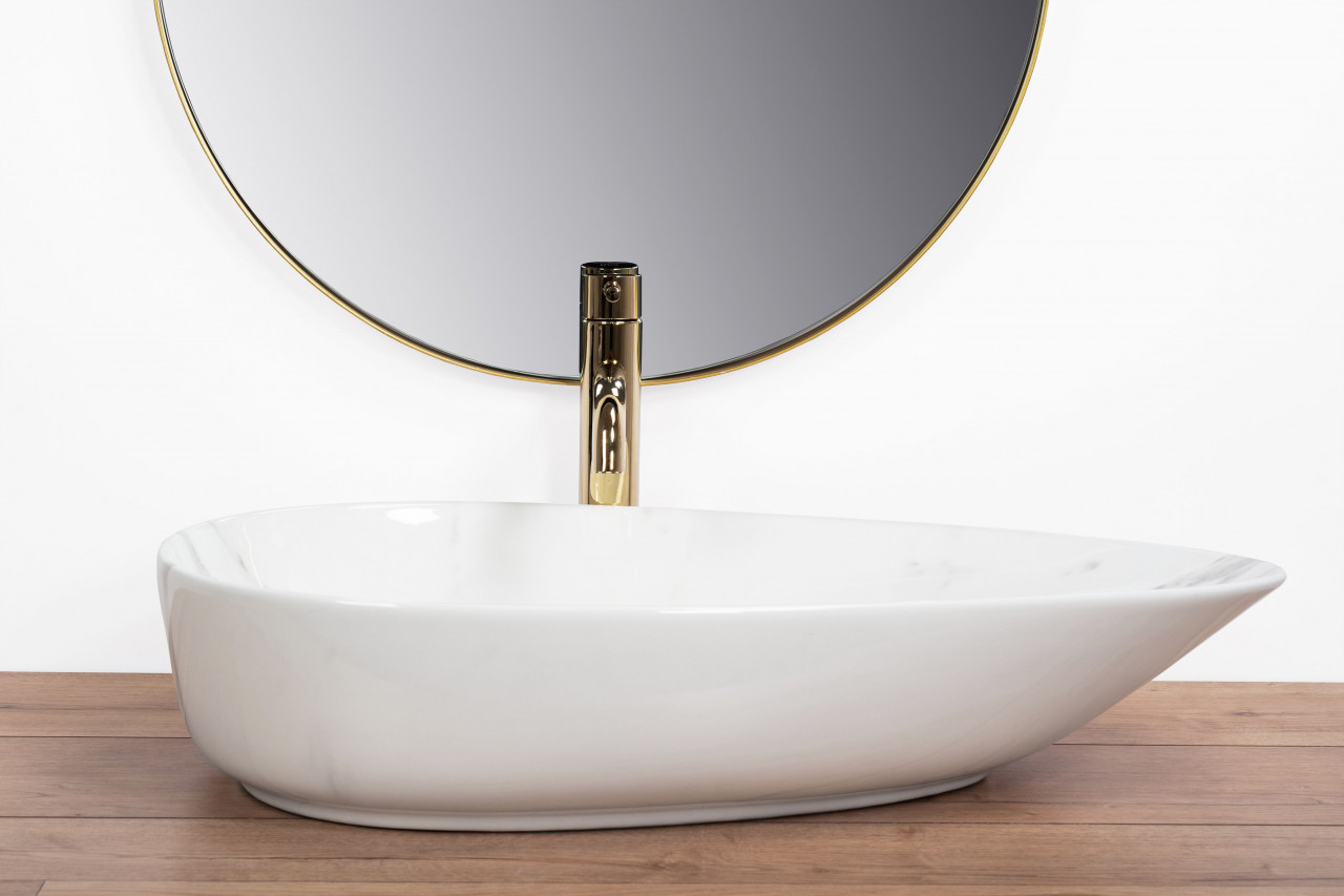 Poze Lavoar Greta Bianco Shiny L65,5 cm