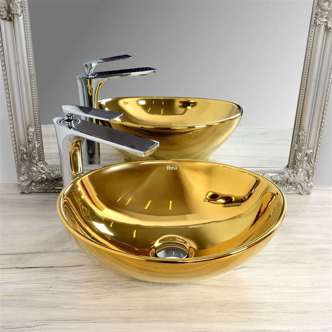 Poze Lavoar Sofia Gold ceramica sanitara - 41 cm