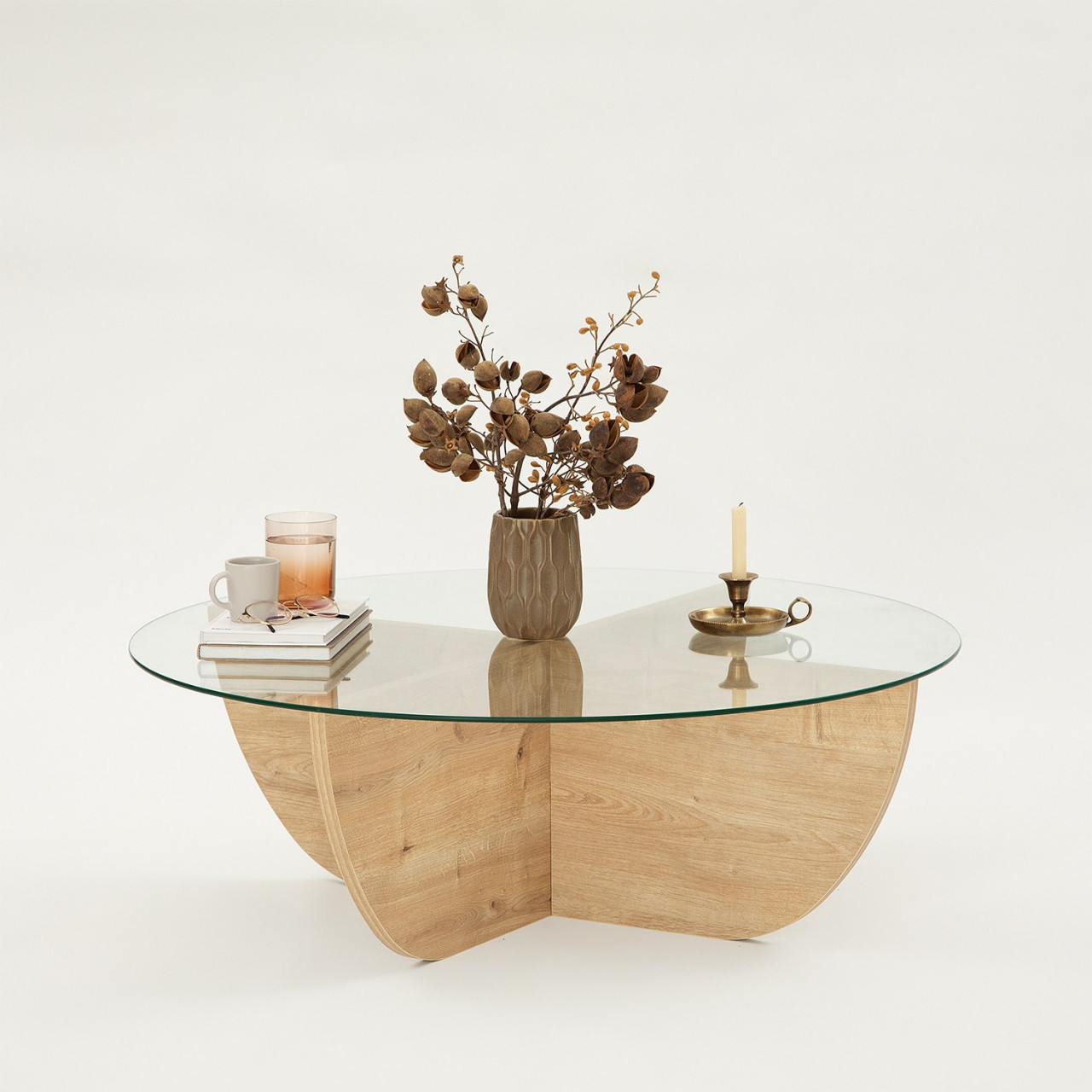 Poze Masa de cafea Lily stejar