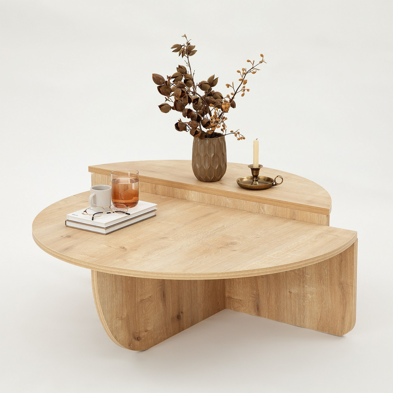 Poze Masa de cafea Podium stejar
