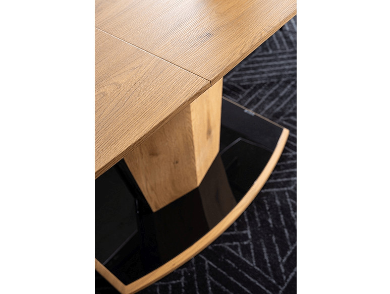 Poze Masa Extensibila Houston Stejar - l80 x h76 x L120-160 cm