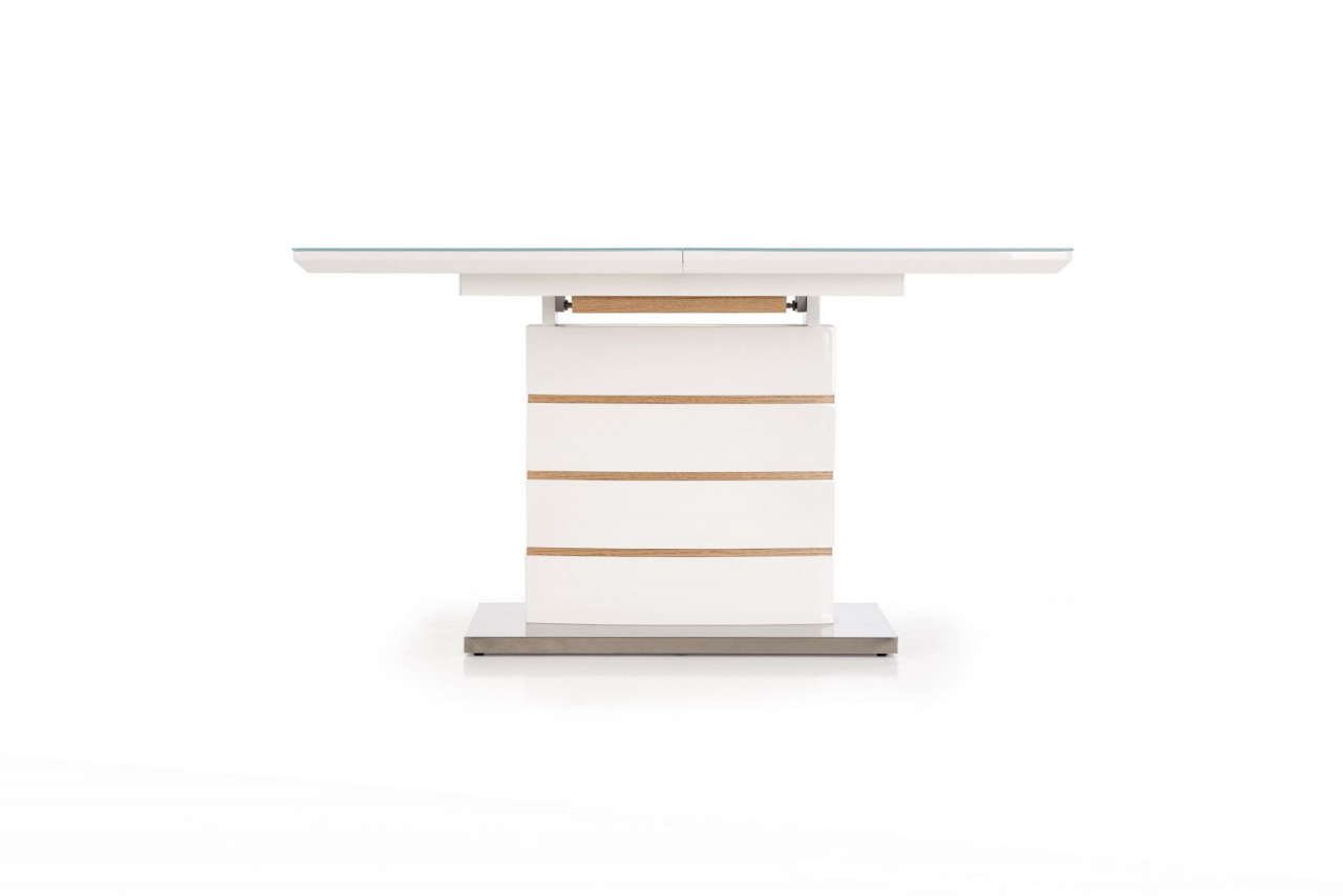 Poze Masa extensibila metal + MDF Toronto - L 140-180 x l 80 x h 76 cm