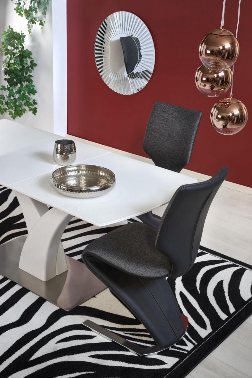 Poze Masa extensibila Palermo alba - L 140-180 x l 80 x h 75 cm
