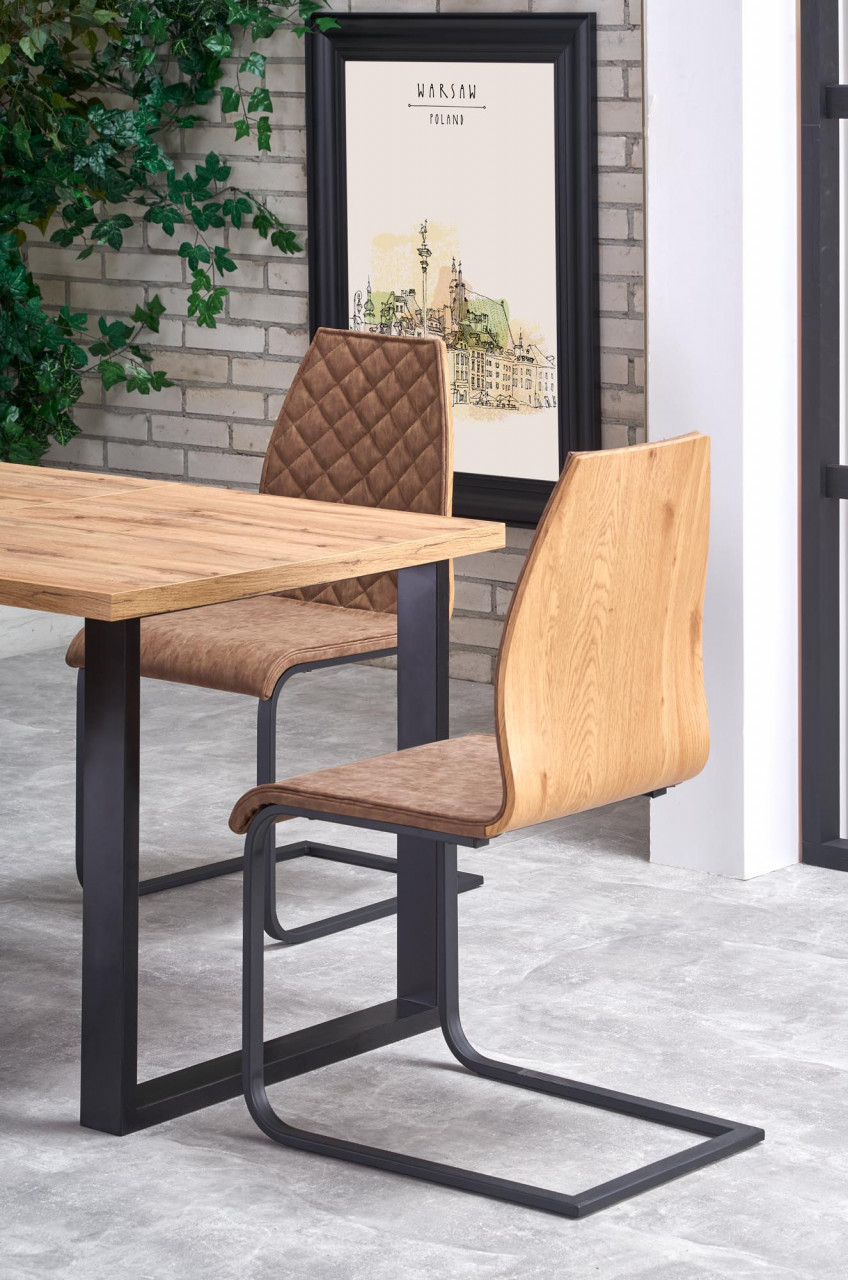 Poze Masa extensibila Venom 135 stejar - L135/185xl90xh74 cm