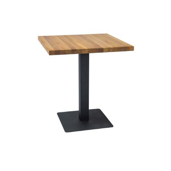 Poze Masa Puro furnir - L 80 x l 80 x h 76 cm