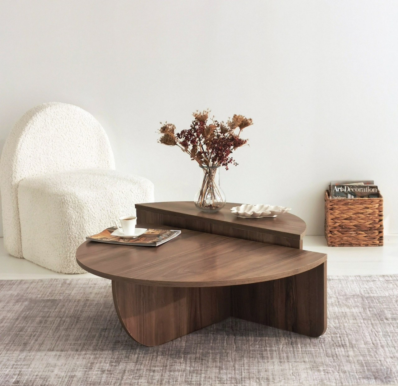 Poze Masuta de cafea Podium - Walnut