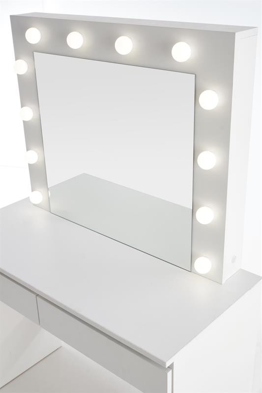 Poze Masuta de toaleta Hollywood alb - H140 cm