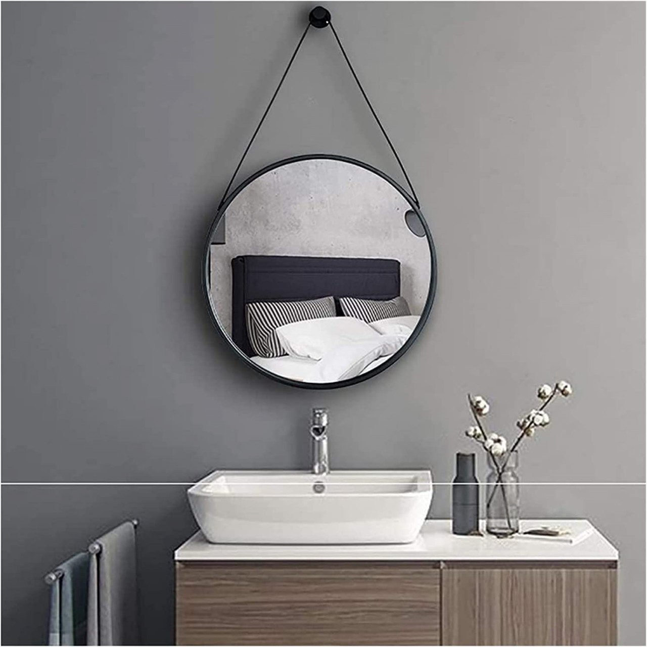 Poze Oglinda rotunda Loft 65 cm CFZL-MR065