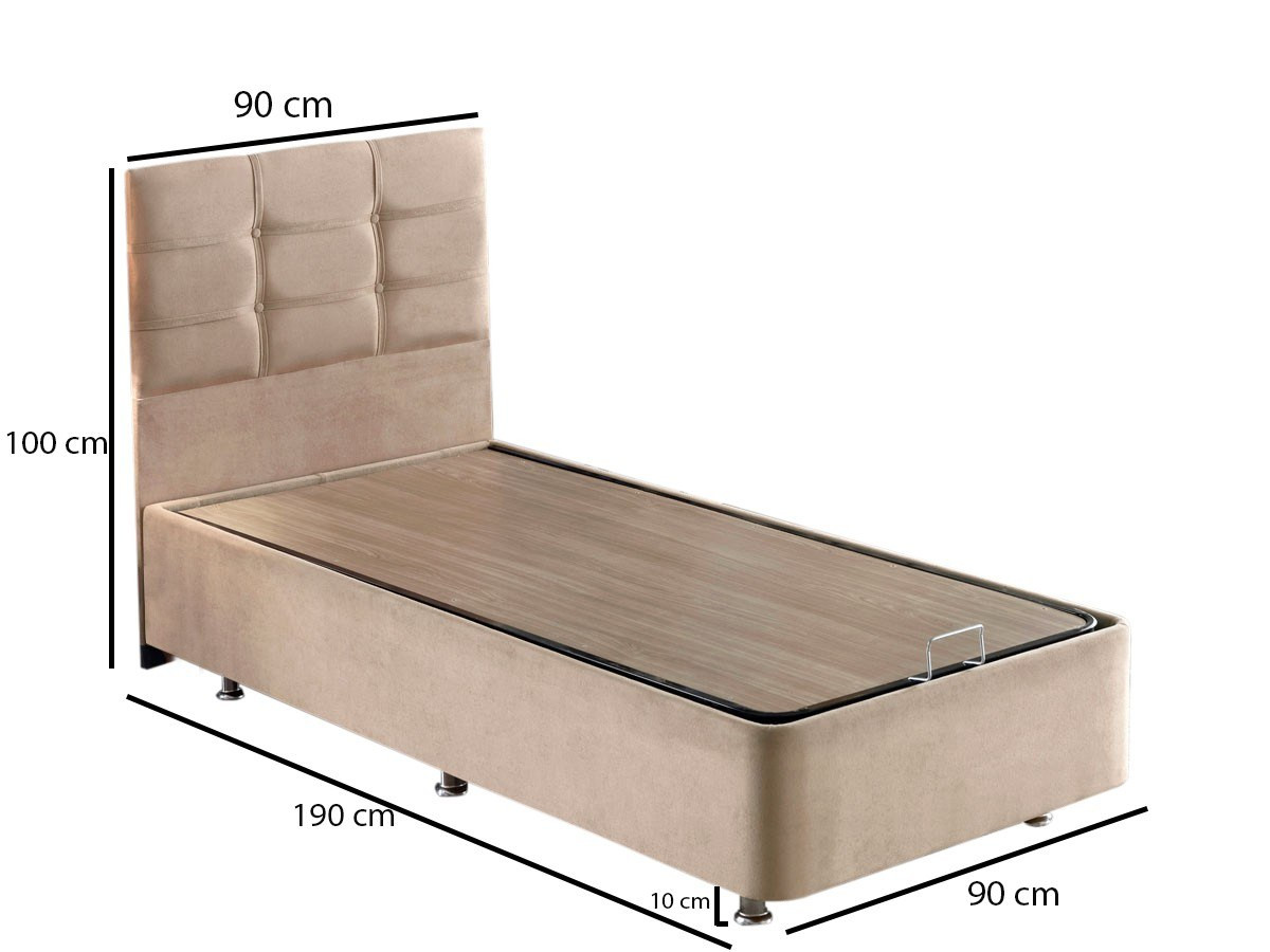 Poze Pat Polo T maro deschis 90x190 cm