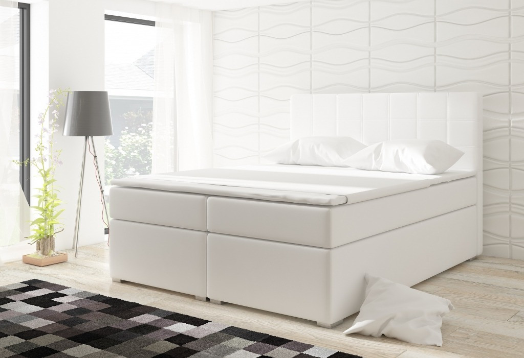 Poze Pat tapitat Alice – 140/200, L205 x l140 x h117cm