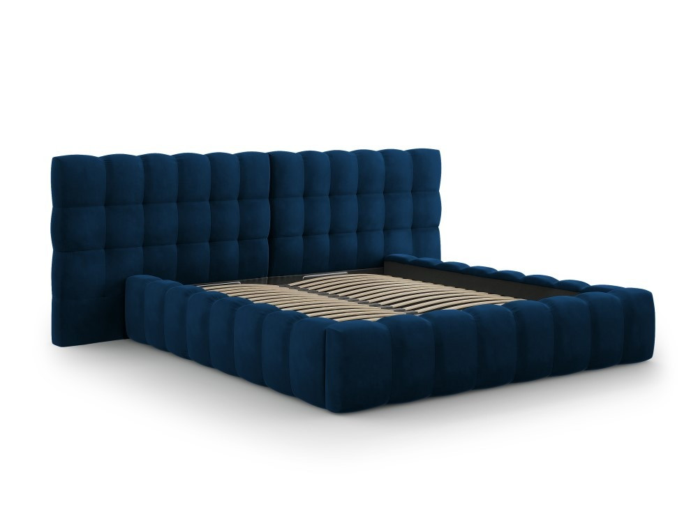 Poze Pat tapitat catifea Bali T – 180×200 cm