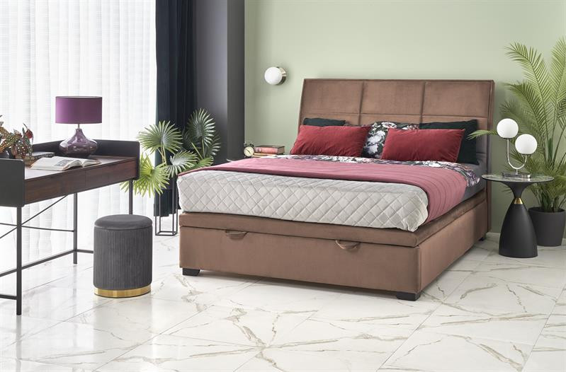 Pat tapitat continental 2 velvet bej – 160 x 200 cm