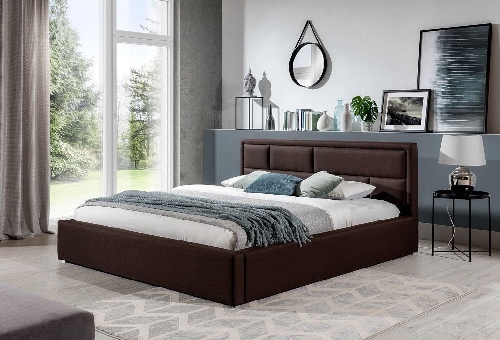 Poze Pat tapitat Latina – 140/200, L223 x l140 x h93 cm