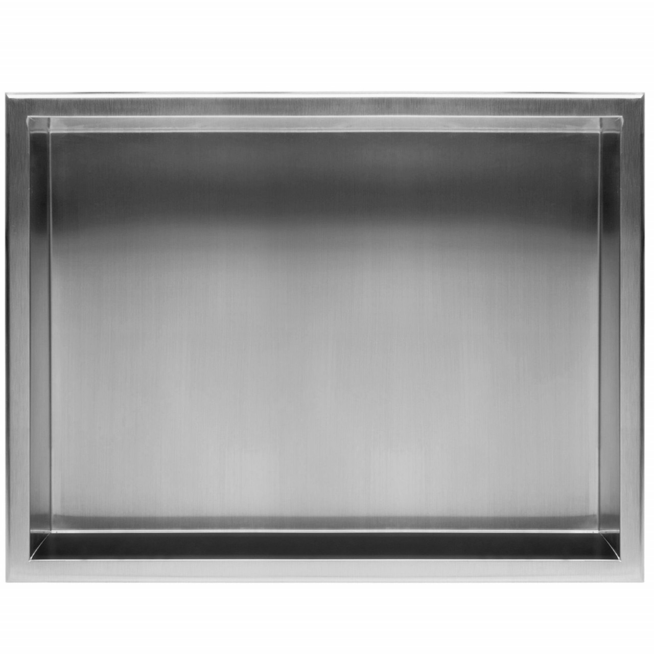 Poze Raft incastrat pentru baie 30x45 argintiu periat