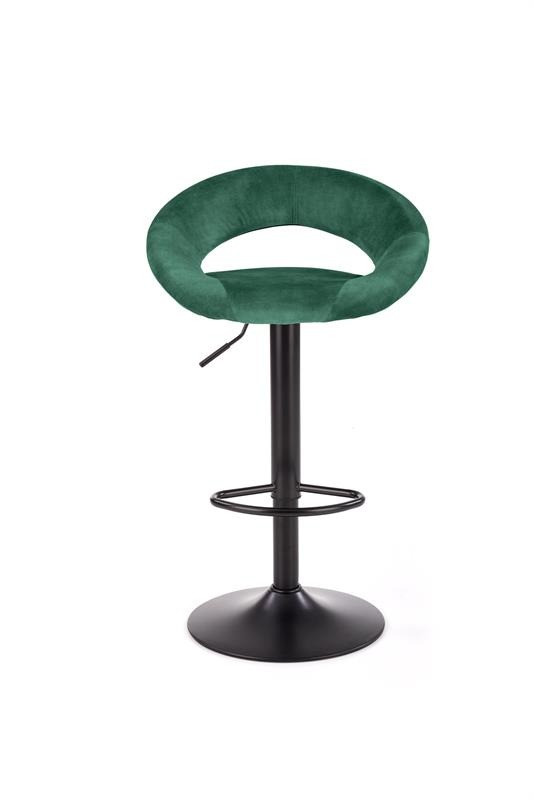 Poze Scaun de bar H-102 velvet verde