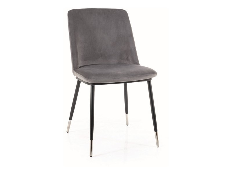 Poze Scaun Jill velvet gri Blu14