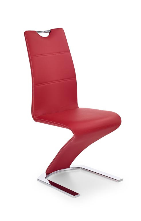 Scaun K188 piele ecologica rosu