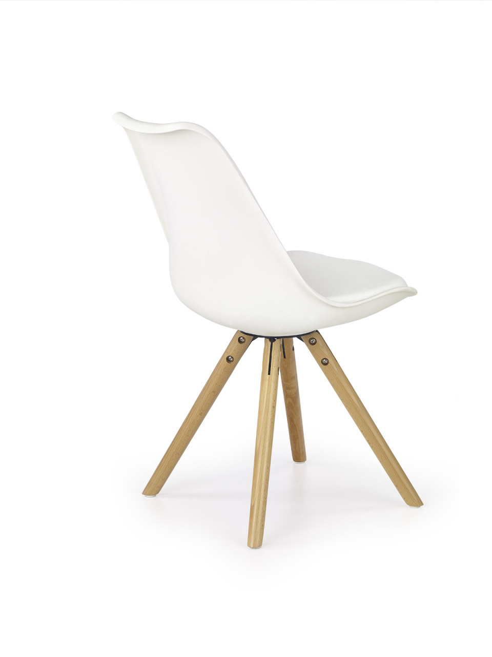 Poze Scaun K201 piele ecologica alb