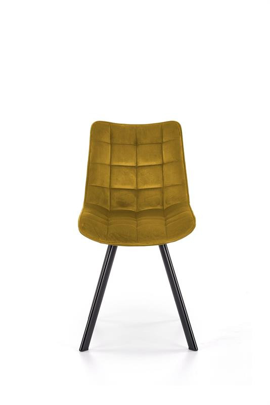 Poze Scaun K332 velvet mustariu