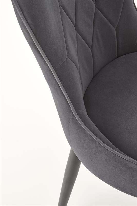 Poze Scaun K366 velvet gri