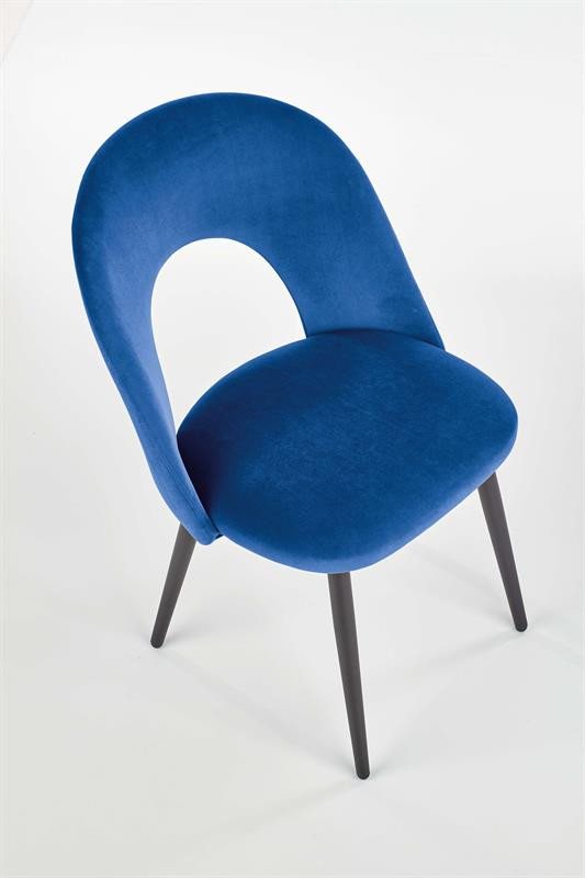 Poze Scaun K384 velvet bleumarin