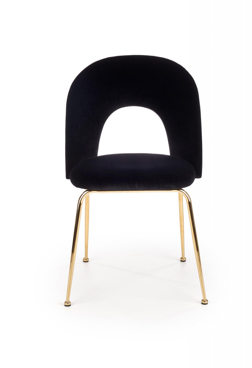 Poze Scaun K385 material catifea negru