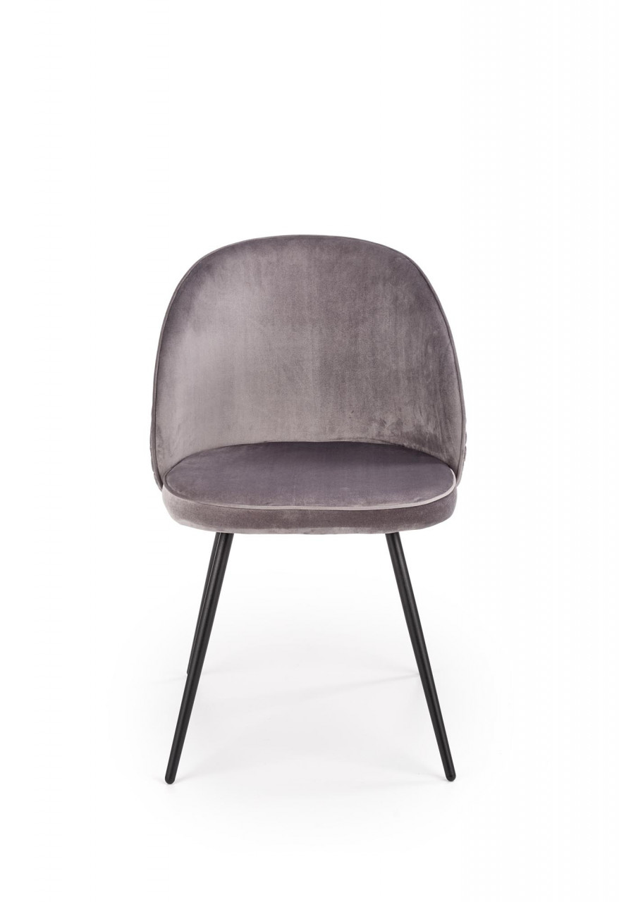 Poze Scaun K395 velvet gri