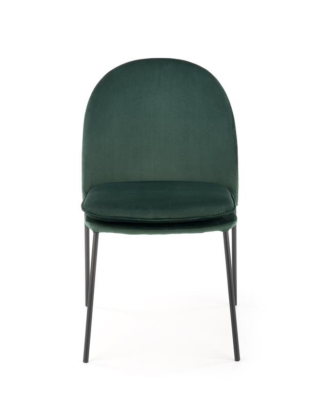 Poze Scaun K443 Velvet Verde – l50 x A58 x H84 cm