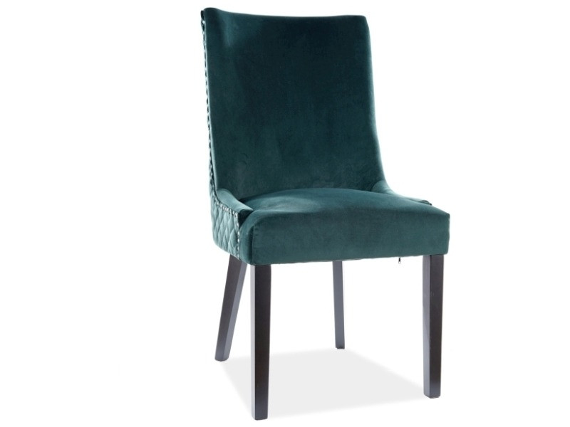 Poze Scaun Leon Velvet Verde – 55lx45Ax99h cm