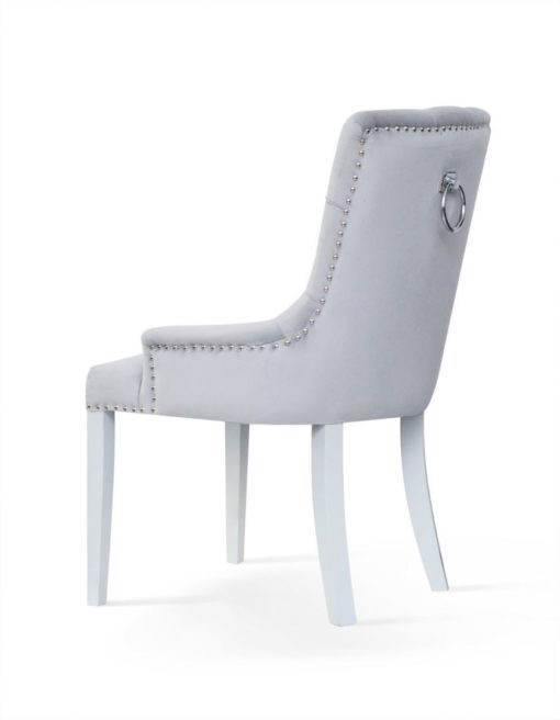 Poze Scaun tapitat August Silver / White