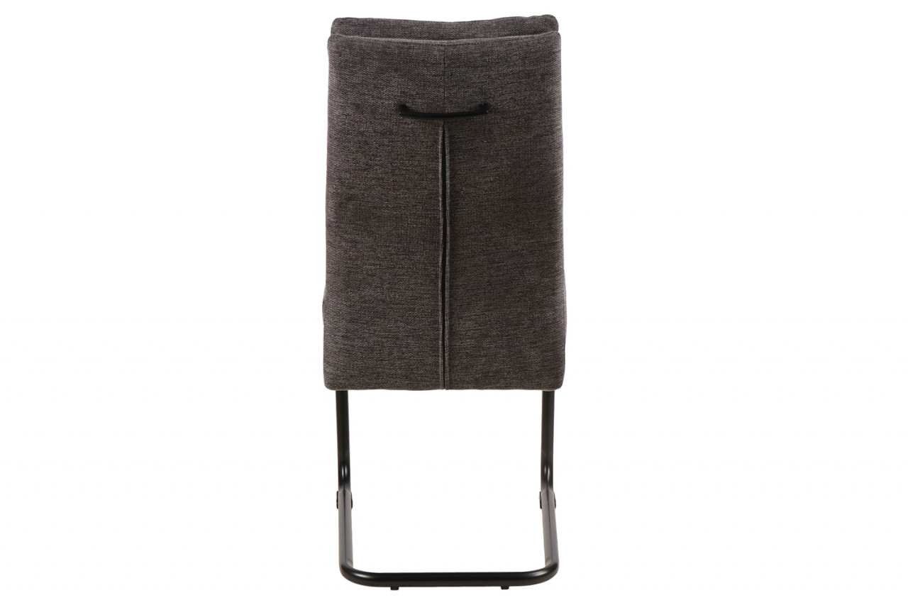 Poze Scaun tapitat Berry Brego 18 gri inchis