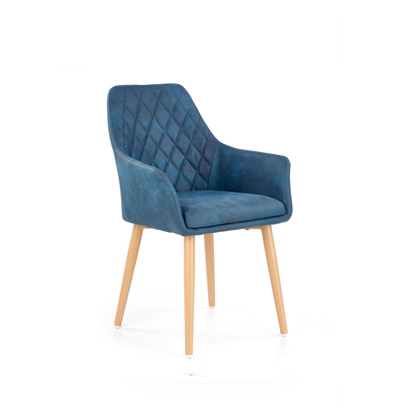 Poze Scaun tapitat K287 bleumarin - H 85 cm