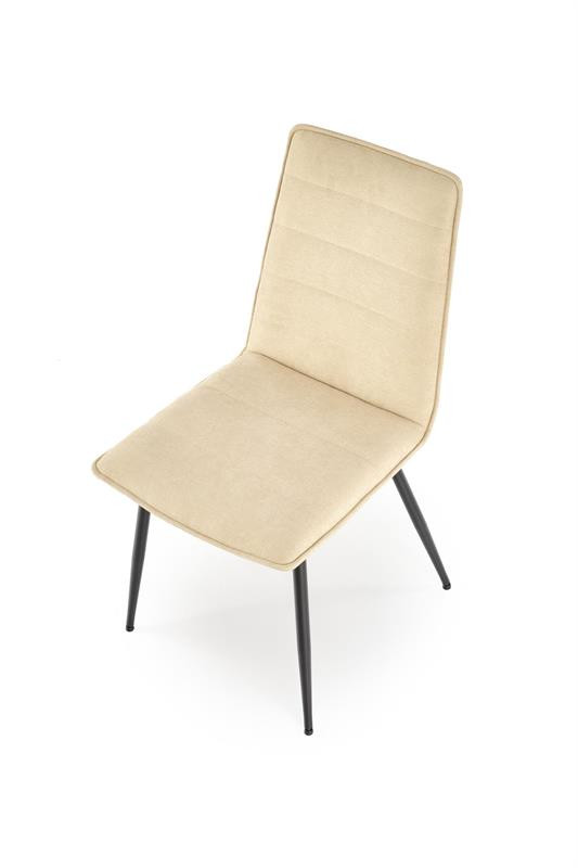 Poze Scaun tapitat K493 bej - H92 cm