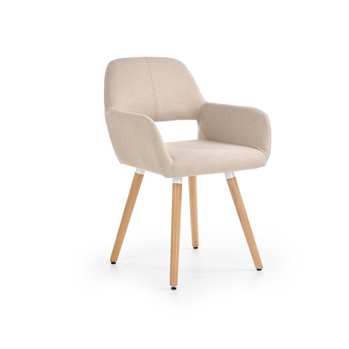 Poze Scaun textil K283 bej - H 80 cm