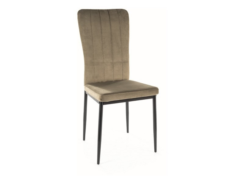 Poze Scaun Vigo velvet olive Blu77/negru